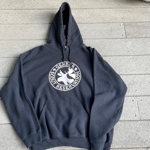 Gildan Other - Gerber Scout Reservation Moose Bird Boy Scouts Hoodie Sweatshirt